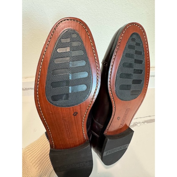 NWOT Florsheim Size EU 41 (US 8) Brown Burgundy Leather‎ Oxfords Dress Shoe main image 7